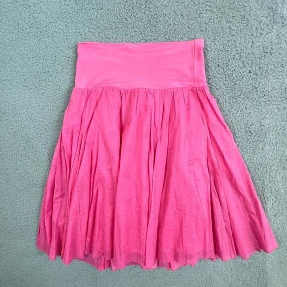 JCREW NEW WOMENS LINED SKIRT PINK SIZE S ABOVE KNEE - Picture 3 of 10